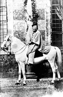 Vertical Black And White Photography Drucke: Giuseppe Garibaldi