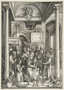 Albrecht Durer Artwork Drucke: The Glorification of the Virgin