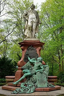 German Poet Memorial Site Drucke: Gotthold Ephraim Lessing, Monument