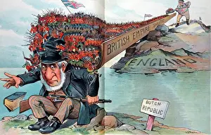 British Empire Expansion History Drucke: Too Much for Him! 1900