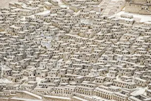 Middle Eastern Culture Drucke: Holyland Model of Jerusalem model of Jerusalem in Second Temple period
