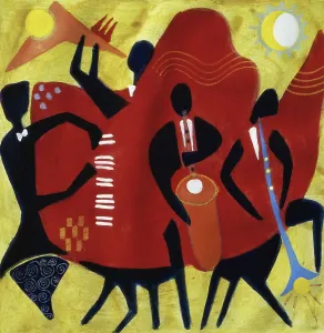 African American Artist Drucke: Apple Jazz by Mayers