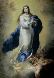 Unbeschußte Empfängnis durch Bartolomeo Esteban Murillo