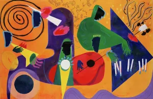 American Contemporary Art Drucke: Seasons by Mayers