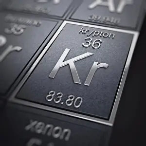 Drucke von Krypton (Chemisches Element) August Drucke: Krypton (Chemisches Element)