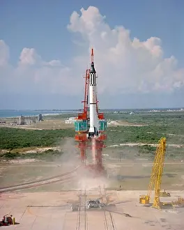 Cape Canaveral Launch Drucke: Launch of Freedom 7