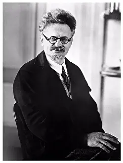 Bolshevik Revolution Drucke: Leon Trotsky (Russian)