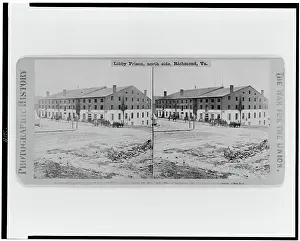 Drucke von Libby Prison, nördliche Seite, Richmond, Virginia. Civil War Photograph Collection, Ursprünglicher Negativ möglicherweise verfügbar: LC-B811-3161 Virginia Drucke: Libby-Gefängnis, nördliche Seite, Richmond