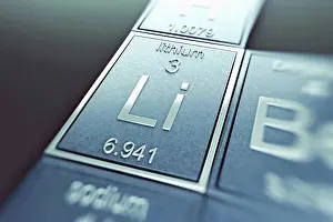 Drucke von Lithium (Chemisches Element) August Drucke: Lithium (Chemisches Element)