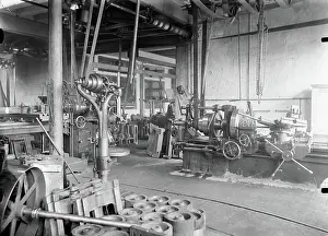 Modern Factory Architecture Drucke: Machine hall