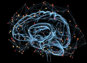 Artificial Intelligence Illustration Drucke: Machine learning and artificial intelligence concept