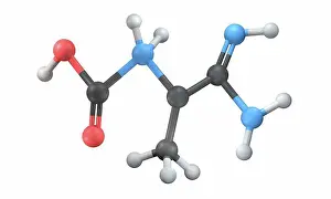 Bilder Datiert 24. Mai 2022: Molekülmodell von Creatin, Illustration.