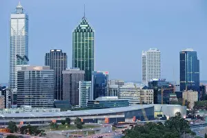 Australian Cityscape Drucke: Perths skyline