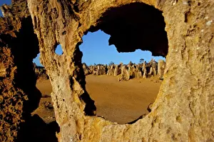 Bilder vom 21. Juni 2009: Felsnadeln des Pinnacles-Wüstenkalk