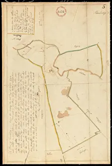 Drucke von Pläne von Cambridge, erstellt von Samuel Thompson, datiert April 1795. Massachusetts. Amt des Staatssekretärs Massachusetts Drucke: Plan von Cambridge, erstellt von Samuel Thompson