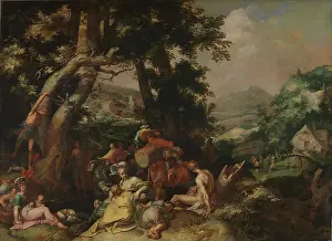 John The Baptist Artwork Drucke: The Preaching of Saint John the Baptist