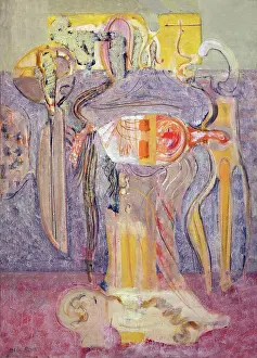 2020 Drucke: Opfermoment, Mark Rothko, 1945, National Gallery of Art, Washington DC, USA, Nordamerika