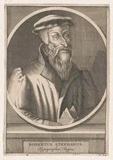 Protestant Reformation Figure Drucke: Stephanus, Robert