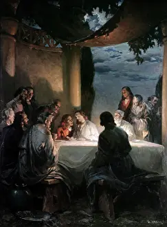 Christianity Religious Symbols Drucke: The Last Supper L. Jambor