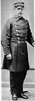 Vintage Train Staff Drucke: Unknown conductor