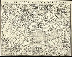 2001 Drucke: Weltkarte 1545