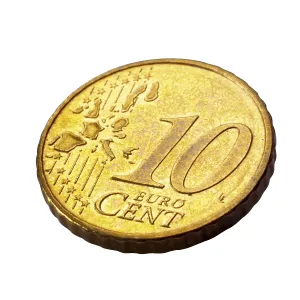 European Finance Drucke: 10-Cent coin