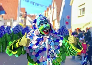 German Carnival Procession Drucke: 11569203
