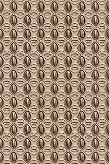 Seamless Decoration Effect Drucke: 3D effect seamless background, wallpaper decoration pattern