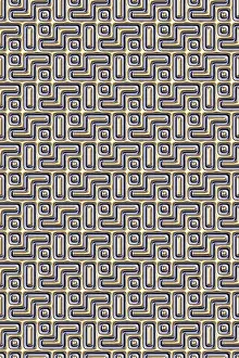 Decorative Wallpaper Pattern Drucke: 3D effect seamless background, wallpaper decoration pattern