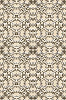 Patterned Wallpaper Designs Drucke: 3D effect seamless background, wallpaper decoration pattern