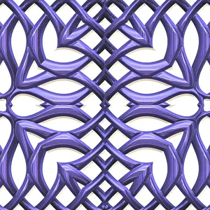 Deserted Structure Background Drucke: 3d effect seamless background wallpaper metal tiled pattern