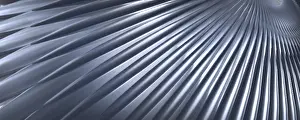 Close Up Metal Drucke: 3D graphic