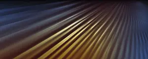 Close Up Metal Drucke: 3D graphic