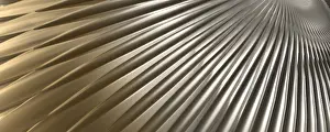 Close Up Metal Drucke: 3D graphic