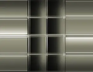 Close Up Metal Drucke: 3D graphic