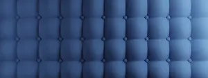 Digitally Generated Image Drucke: 3d rendering. Abstract modern vertical classic blue background