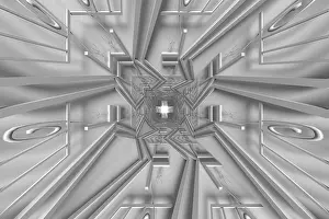 Modern Architecture Rendering Drucke: 3d rendering of backgrounds abstract