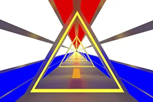 Drucke von 3D-Rendern von Hintergründen abstrakt. 3D-Illustration einfacher geometrischer Formen Einfache Kunstwerke Drucke: 3D-Rendern von Hintergründen abstrakt.
