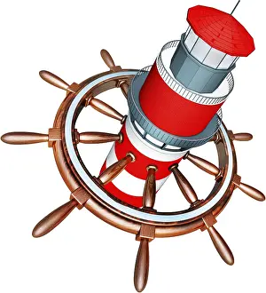 Navigation Concept Drucke: 3D rendering of a navigation concept