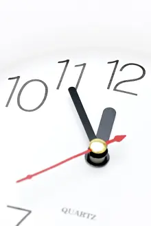 Time Measurement Drucke: 5 to twelve, clock, dial
