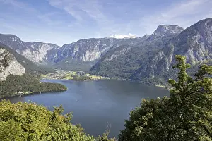 Upper Austria Travel Drucke: A, Hallstatt