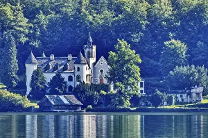 Uninhabited Austrian Villages Drucke: A, Hallstatt, hdr
