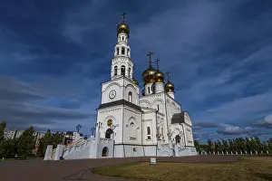 Russian Orthodox Church Buildings Drucke: Abakan Cathedral of the Transfiguration