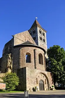 Abandoned Monastery Complex Drucke: Abbey ruins, Hersfeld Monastery