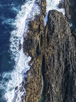 Natural Rock Formations Drucke: From above, captured by a drone