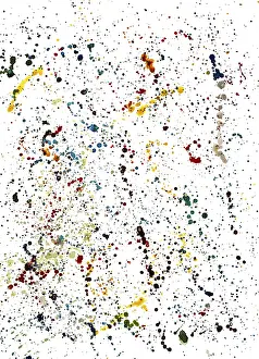 Abstract Pattern Design Drucke: Abstract background, drops, splashes