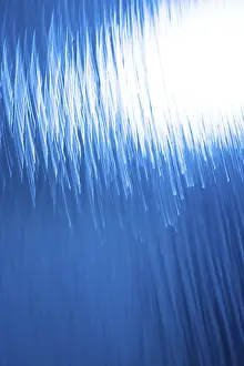 Abstract Blue Background Drucke: Abstract blue moving background