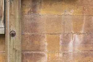 Weathered Concrete Wall Drucke: Abstract cement background texture