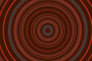 Filling The Format Image Drucke: Abstract colorful geometric circle pattern
