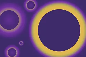 Drucke von Abstrakte farbenfrohe geometrische Kreis-Muster. Geometrisches modernes Hintergrundbild. Geschäftliches und korporatives Hintergrundbild Zeitgenössische Kunst Drucke: Abstrakter farbenfroher geometrischer Kreis-Muster.